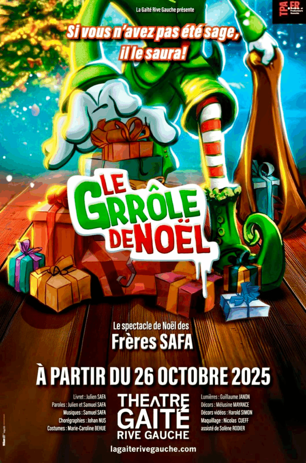Le Grrole de Noël Gaite Rive Gauche Com' en couleurs